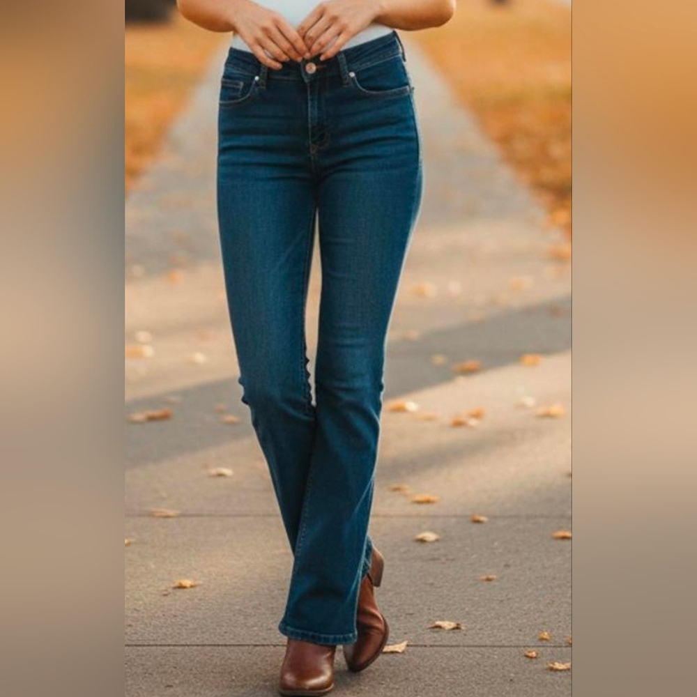 Cowgirl Couture Dark Blue Denim Jeans